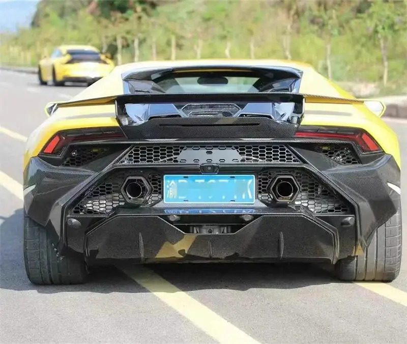 Carbon Fiber Rear Spoiler for Huracan LP610 LP580 Carbon Fiber Spoiler Carbon Wing